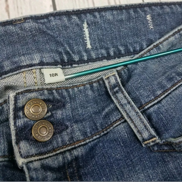 Gap Jeans 1969 Denim Pants Womens Size 10 R Flare - Picture 7 of 8